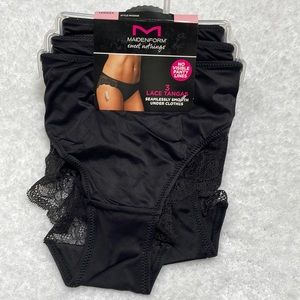 Maidenform 3 lace No visible panty lines